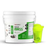 Animal Booster Nutrition Maha Mass Gainer, 25 Gram Of Protein in 90gm of Serving Helps in Gain Weight, Build Muscle & Fuel Energy (Chocolate Flavor) (55 Servings/5KG)