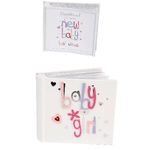 Talking Pictures More Than Words 3D Letter Album 'Baby Girl'