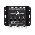 SoundQubed Active 5-Channel Car Audio Line Out Convertor - High to Low Head Unit Signal Convertor