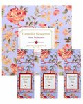 SAN-CHA Tea Boutique| Camellia Blossom Gift Tea Selection| Lavender, Wild Rose & Chamomile Green Tea (450Cups+)| Loose Leaf Tea, Tea Assortment| Tea Variety Pack| Tea Sampler, 50 Gm