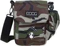 DOOG’s Dog Walking bag comes with a built in dog treat pouch for training| removable shoulder strap and built-in poop bag dispenser.| This multipurpose Dog Walking / Treat Bag is stylish and practical (Camo)