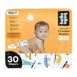 Hello Bello Premium Baby Diapers Size 2 I 30 Count of Disposable, Extra-Absorbent, Hypoallergenic Diapers with Snug and Comfort Fit I Sleepy Sloth
