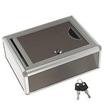 OSALADI Box Mounted Small Safe Alum