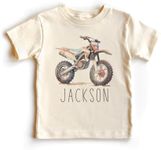 Personalized Dirt Bike Toddler Shir