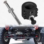 Upgraded Steering Stabilizer Relocation Kit Fit For 15/8" OD Tie Rod 2018-2021 Jeep Wrangler JL/JLU and 2020 2021 Jeep Gladiator JT