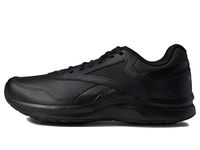 Reebok Men's Walk Ultra 7 DMX MAX Shoe, Black/Grey/Collegiate Royal, 8.5 M US