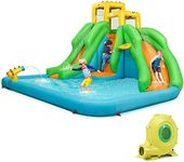 HONEY JOY Inflatable Water Slide, 6