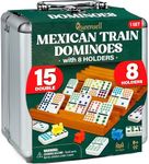 Queensell Mexican Train Dominoes Se