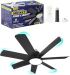 Socket Fans Light with Remote, 28''