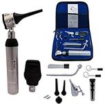 Cross Canada 11-061 Veterinary LED ENT Ophthalmoscope & Otoscope Diagnostic Set, with 12 various diagnostic Instruments