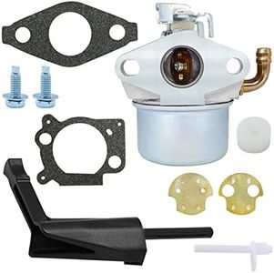 Realman 12211 215369 215369 215434 792970 798654 214706T Carburetor Kit for Briggs & Stratton 150000 850 Series Intek 190 Engine John Deere 020382 Poulan Pro Tiller PRRT850 96092001301