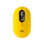 Logitech POP Mouse, Wireless Mouse with Customisable Emojis, SilentTouch Technology, Precision/Speed Scroll, Compact Design, Bluetooth, USB, Multi-Device, OS Compatible - Blast