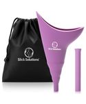 Slick- Female Urination Device, Purple Female Urinal, Urinal for Women, Pee Funnel for Women, Womens Pee Funnel, Portable Urinal for Women, Female Pee Funnel, Womens Urinal Funnel, Womens Urinal