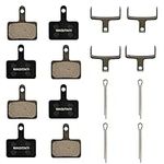 4 Pairs Resin Bike Bicycle Disc Brake Pads for TRP Tektro Shimano Deore Br-M575 M525 M515 T615 T675 M505 M495 M486 M485 M475 M465 M447 M446 M445 M416 M415 M395 M375 M315 M355 C601 C501 …