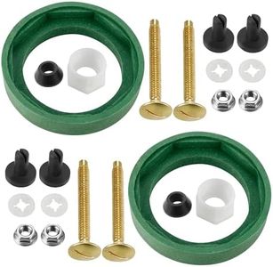 2 Packs Toilet Tank to Bowl Coupling Kit, Replacement Repair Parts AS738756-0070A Fits for American Standard Champion 2 Piece Toilet, 3" Toilet Tank Gasket for Most 3 Inch Flush Valve Opening Tanks