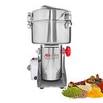 ALDKitchen Grain Mill Grinder | High-Speed Powder Machine | Swing Type Pulverizer 2500 Gr | 110V