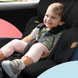 Kidoola Adjustable Car Seat for Toddlers – Safety Booster, Grey/Black