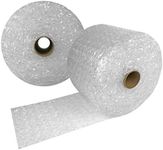 Bubble Cushioning Roll - 130 ft x 12" Wide - Large 1/2" Bubbles Clear