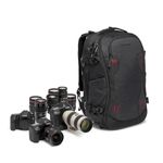 Manfrotto PRO Light Flexloader L, Professional Backpack for Cameras, Expandable Pocket for 3-Axis Gimbal Stabilizer, Multiple Tripod Attachment Points, Interchangeable Dividers, Black