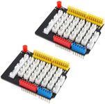 EC Buying 2Pcs Expansion Board for Arduino UNO Sensor Adapter Module IO IIC UART SPI with Reset Button