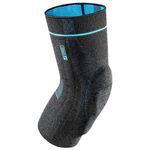 Ossur Formfit Pro Knee Sleeve - Patella Tendinitis, Knee Pain and Instabilities - Unique 3D MotionTech Knit Fabric for Added Comfort - (Black, Large)