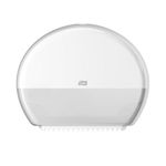 Tork Mini Jumbo Toilet Roll Wall Mounted Dispenser White T2, Enclosed, Elevation Range, 555000