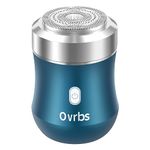 Ovrbs Mini Electric Shaver,Aluminum Alloy Body,3D Floating Shaver Head,Type-C Charging,use for 45 Days,IPX7 Waterproof, Portable Shaver,Travel Razor,Travel Shaver,Suitable for Office