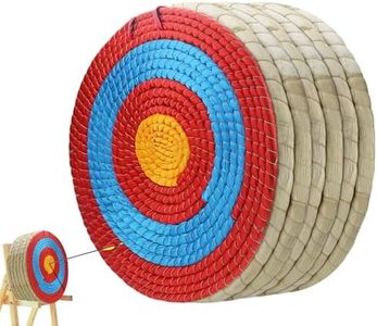 Cifupy Traditional Hand-Made Archery Target 7 Layers Straw Archery Target,Arrow Target for Recurve Bow Longbow for Outdoor Hunting Shooting Practice Archery (20 Inch Targets for Backyard)