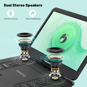 Portable DVD Player 17.5" HD – Large Screen, Travel-Friendly