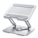 UGREEN Tablet Stand for Desk 360° Rotating Adjustable Holder Foldable, Compatible with iPad Pro Air Mini, Galaxy Tab, iPhone 16 Pro Max, and More 4''-13'' Devices