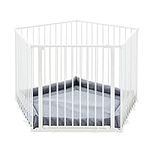 BabyDan Deluxe PlayPen 72-360 cm - White