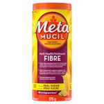 Metamucil, Daily Psyllium Husk Powder Supplement, Real Sugar, 3-in-1 Fibre for Digestive Health, Orange Smooth Flavored Drink, 48 Servings