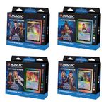 Magic The Gathering Doctor Who Commander Deck Bundle – Includes All 4 Decks (1 Masters of Evil, 1 Blast from The Past, 1 Timey-Wimey, and 1 Paradox Power Deck Set)