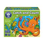 Orchard Toys Catch and Count Game, Practise Counting, A Fun Number and Counting Game for Children Age 3+, Educational Game Toy