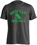 North Texas Mean Green Retro Distre