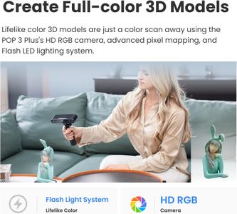 Revopoint POP 3 Plus 3D Scanner – High-Precision Handheld Device