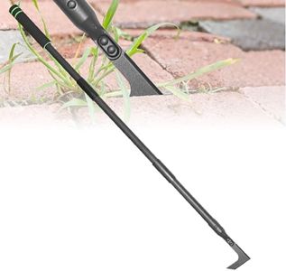 ABtool Weed Puller,Manual Crevice Cleaning Tool with 43.7" Long Handle,Gardening Weed Remover Tool for Sidewalk,Paver,Deck Boards,Garden,Patio