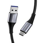 ANMIEL USB Type C Cable 2M 3.1A Fast Charging&Usb3.0 Gen 1 Nylon Braided usb C Cable,Max 5Gbps Fast Data Sync Transfer,for Samsung Galaxy S10/S9/S8 Plus/Note 9/8, LG V30, V20,G6,Tab S4 etc