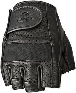 Highway 21 Half Jab Perforated Gloves for Rugged Riding, Motorcycle Gloves for Men and Women