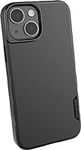 Smartish iPhone 13 Mini Slim Case - Gripmunk Compatible with MagSafe [Lightweight + Protective] Thin Grip Cover with Microfiber Lining - Black Tie Affair