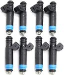 ZUDZUW 8PCS 80LB Fuel Injector 850cc High Impedance Fuel Injector FI114992 Compatible with Deka EV1