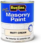 Rustins - Quick Dry Masonry Paint Cream 500ml