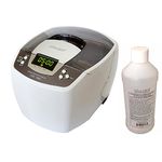 iSonic P4810+CSBC001-1PT P4810 Commercial Ultrasonic Cleaner and Brass Cleaning Solution Concentrate