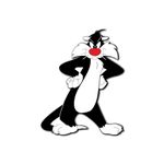 Bhai Please Sylvester The Cat Wooden Fridge Magnet (Pack of 1) | Cartoon Characters,Movie,TV, Comics, Anime| Fridge Decorations | Gift for Friends, Colleagues, Gen Y | Birthday, Return Gift