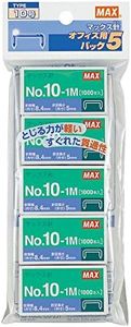 5 pieces No. 10 No.10-1M Max staples (japan import)