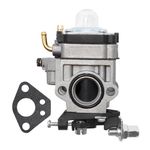 Hoypeyfiy Carburetor 22cc 26cc 33cc 34cc 36cc 11mm Carb for Hedge Trimmer Brush Cutter Chainsaw Engine