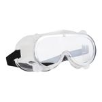 Blackrock Clear Safety Goggles Protective Eyewear with Indirect Vent for Construction, DIY, Laboratory CE Certified Protection Against Liquid Splashes, Dust, Debris and Particles