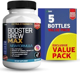 Booster Brew Max, Extra Strength Maca Root Complex, 60 Capsules, Vegan, Gluten Free (5)