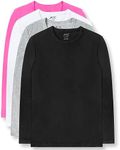 Brix Girls' Long Sleeve Tees - 4 -P