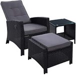 Gardeon Recliner Chairs 3 Piece Wic